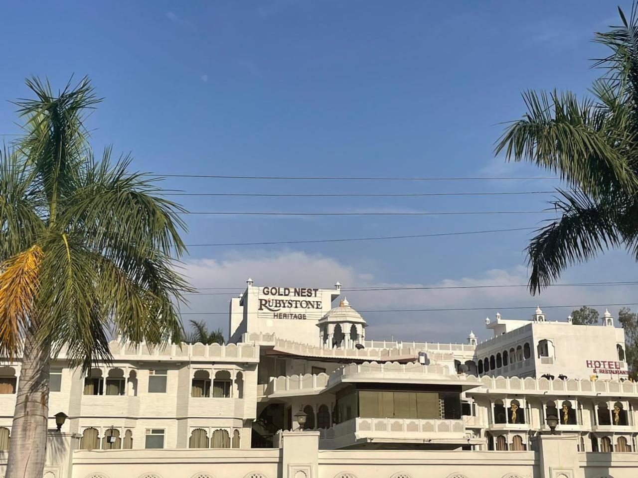 Gold Nest Rubystone Heritage Udaipur Exterior foto